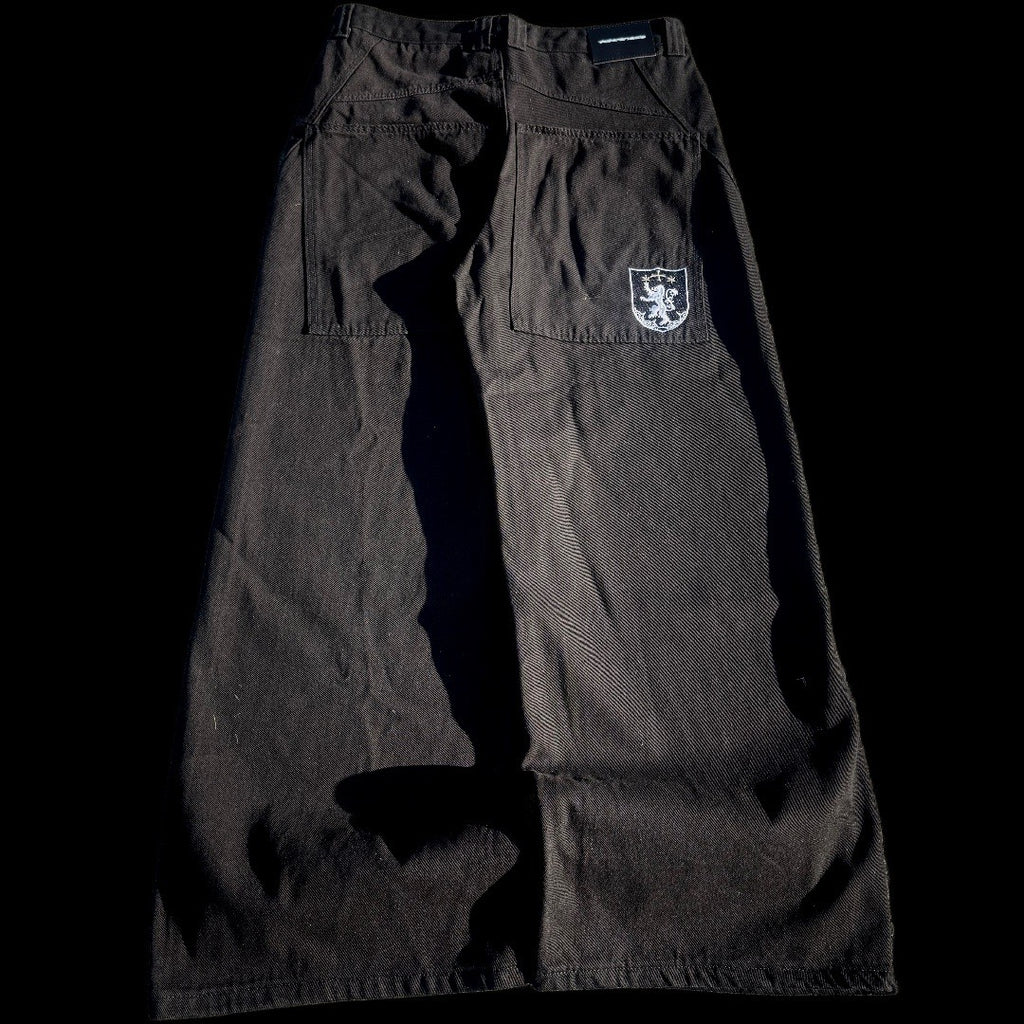 black shield jeans