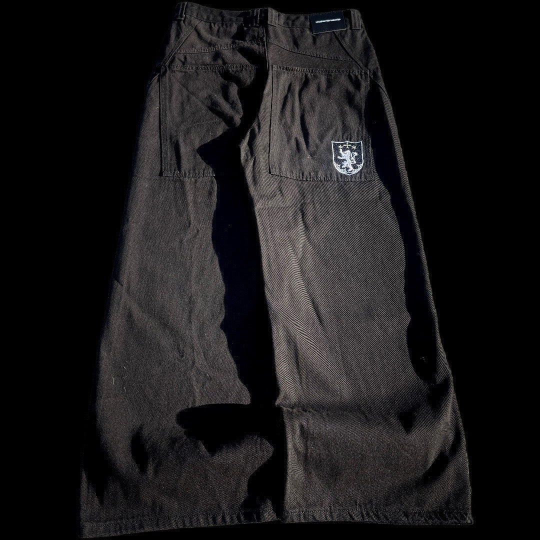 black shield jeans